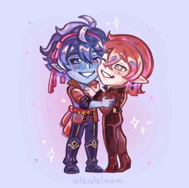 Regular Chibi Couple