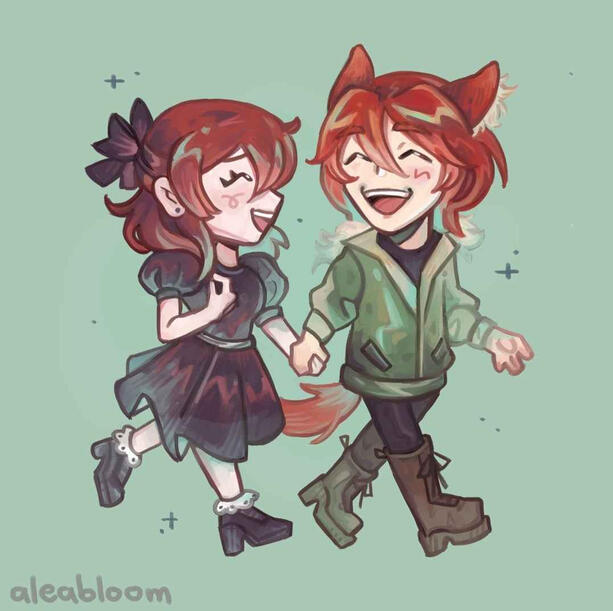 Regular Chibi Couple