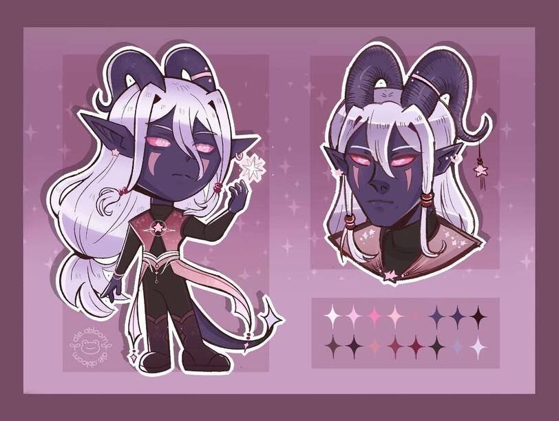 Chibi + Headshot - July